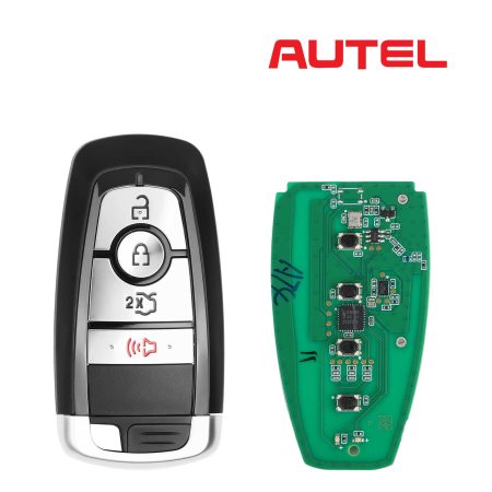 AUTEL IKEYFD004AH 4 кнопки 868 / 915 МГц Независимый универсальный интеллектуальный ключ 5 / партия