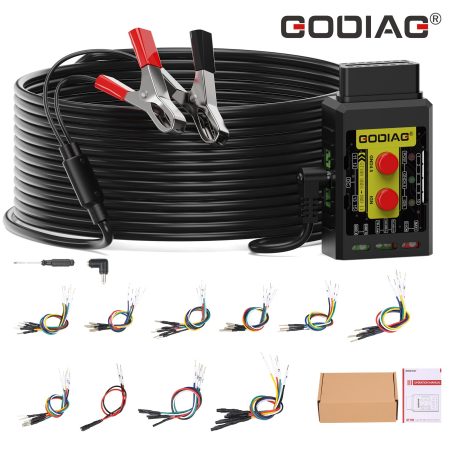 GODIAG GT108 A с универсальным адаптером Super OBDI - OBDI для автомобилей, внедорожников, пикапов и мотоциклов