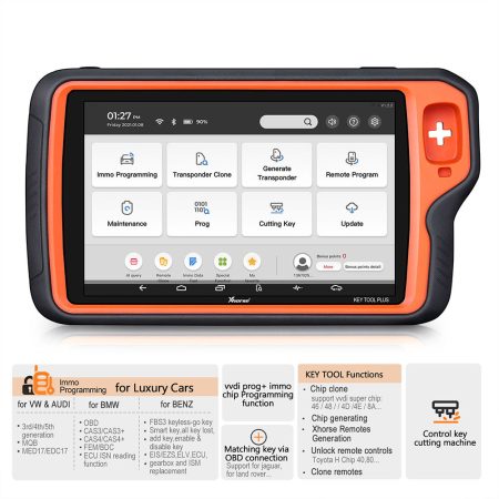 Версия Xhorse VVDI Key Tool Plus VAG поддерживает VW Audi Porsche IMMO и предоставляет бесплатную лицензию VW MQB48 - NEC35xx