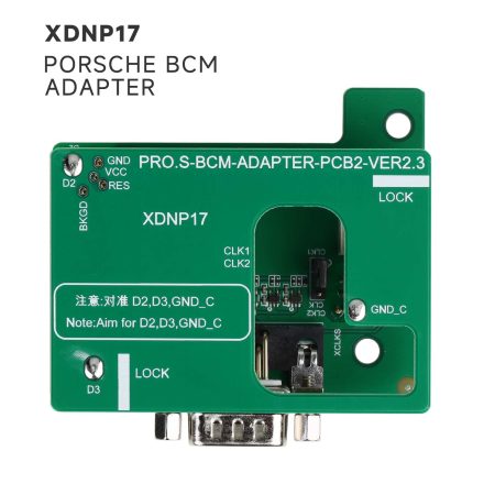 Бесплавковый адаптер Xhorse XDNP17 для работы с Porsche с VVDI Prog / MINI Prog и KEY TOOL PLUS