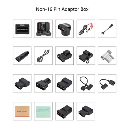 LAUNCH - не 16 - игольчатый адаптер с 16 комплектами аксессуаров (X - 431 PAD VII PAD 7 Elite Adapter Suite)