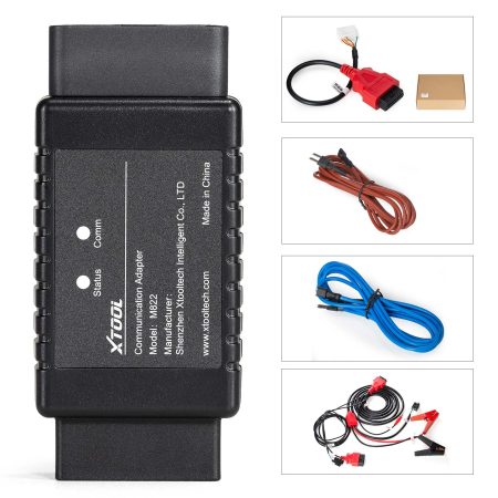 Адаптер XTOOL M822 TOYOTA работает с KC501 / KS - 1 Emulator for X100PAD3 / X100PAD Elite / X100MAX for Toyota 8A All Key Lost Programming