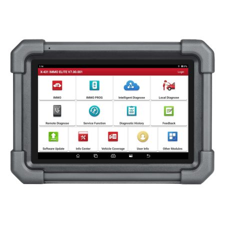 Запуск диагностического сканера X431 IMMO Elite Key Programmer Car Immobilizer Programming Tools