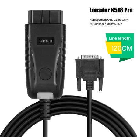 Основной кабель Lonsdor K518 Pro для замены кабеля OBD (для K518 Pro и K518 Pro - FCV)