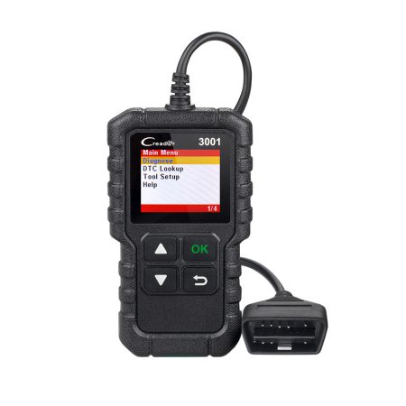 Программа сканирования кода Creader 3001 OBDII / EOBD поддерживает тот же язык, что и AL419