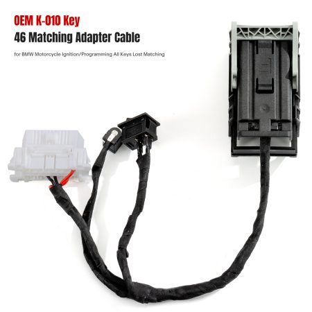 OEM K - 010 Ключи 46 Соответствие кабелю адаптера для BMW Мотоцикл зажигания / программирования Все ключи потеряны Соответствие