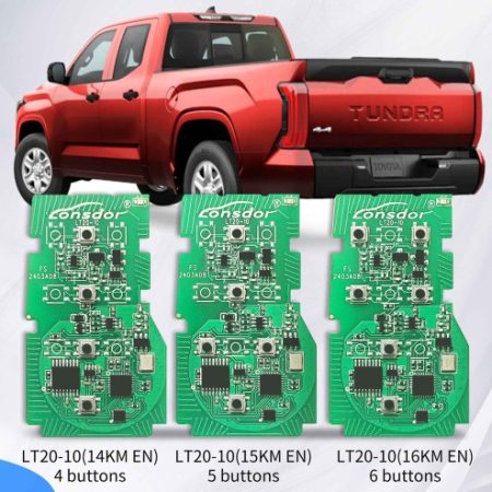 Lonsdor LT20 - 10 Универсальный интеллект Дистанционный PCB Toyota / Lexus 8A - BA 4 / 5 / 6 Кнопки могут переключать частоты