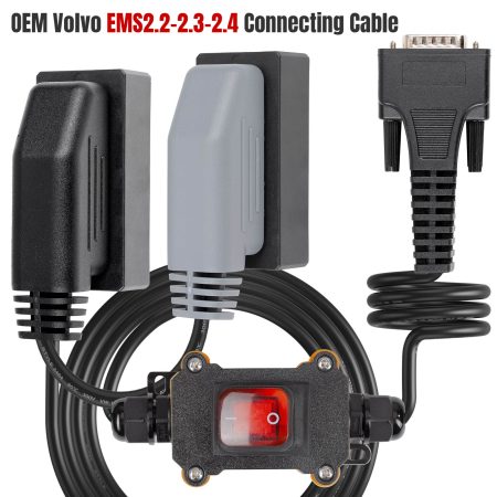OEM Volvo EMS2.2 - 2.3 - 2.4 Подключение кабелей с поддержкой KT200 и FoxFlash до 2021 года