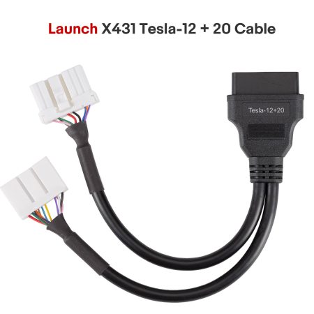 Выпущен адаптер X431 Tesla 12 + 20, совместимый с X - 431 PAD V, серией PAD VII, EV MAX, X431 PRO 3S + V3.0 / V5.0