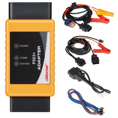 OBDSTAR P002 Adapter (P003+ AKL KIT) with TOYOTA 8A Cable + Ford All Key Lost Cable Work with X300 DP Plus and Pro4