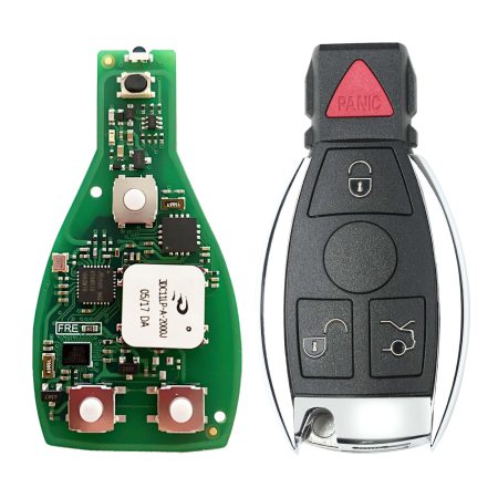 Xhorse VVDI Benz FBS3 Keylessgo Smart Key 433/315 Mhz with 3/4 Button Key Shell Complete Key Get 1 Free Token for VVDI MB