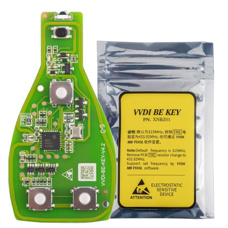 Xhorse VVDI BE Key Pro получил 1 бесплатный токен для VVDI MB