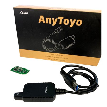XTOOL Anytoyo SK1 в сочетании с X100 PAD3 и KC501 для интеллектуального программирования ключей Toyota 8A / 4A