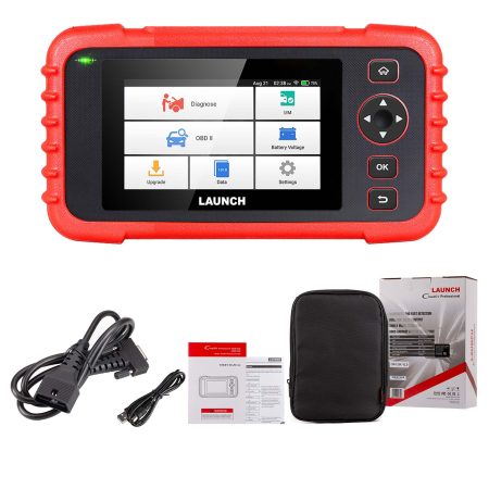 Запуск считывателя кода CRP123X OBD2 для диагностики ABS SRS и пожизненного бесплатного обновления AutoVIN