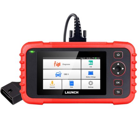 Запуск считывателя кода CRP123X OBD2 для диагностики ABS SRS и пожизненного бесплатного обновления AutoVIN