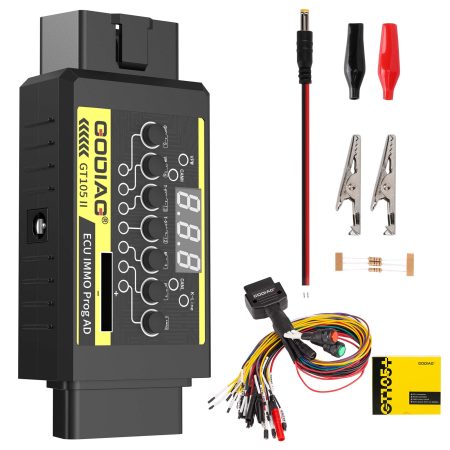 GODIAG ECU IMMO Prog AD GT105 II Подключатель ECU + универсальный кабель OBD2