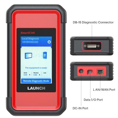 LAUNCH X431 SmartLink C V2.0 - Дистанционное диагностическое устройство (разъем передачи данных для транспортных средств)