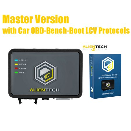 Оригинальная Alientech KESS V3 KESS3 Основная версия Инструменты программирования ECU и TCU с автомобильным протоколом OBD - Bench - Boot LCV Бесплатный GODIAG GT100 Pro