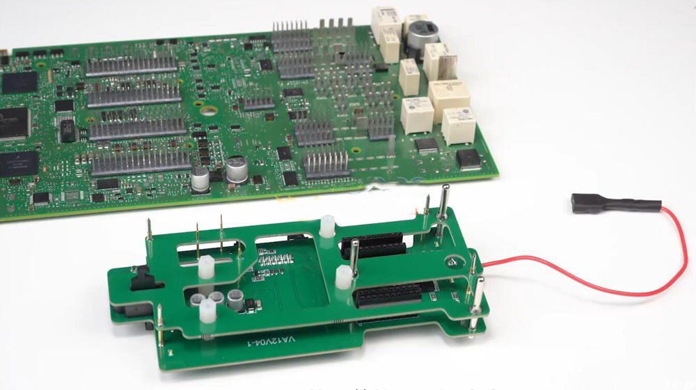 how to connect xhorse bdc2 adapter and vvdi2