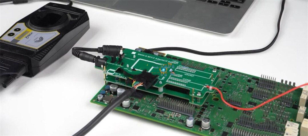 how to connect xhorse bdc2 adapter and vvdi2
