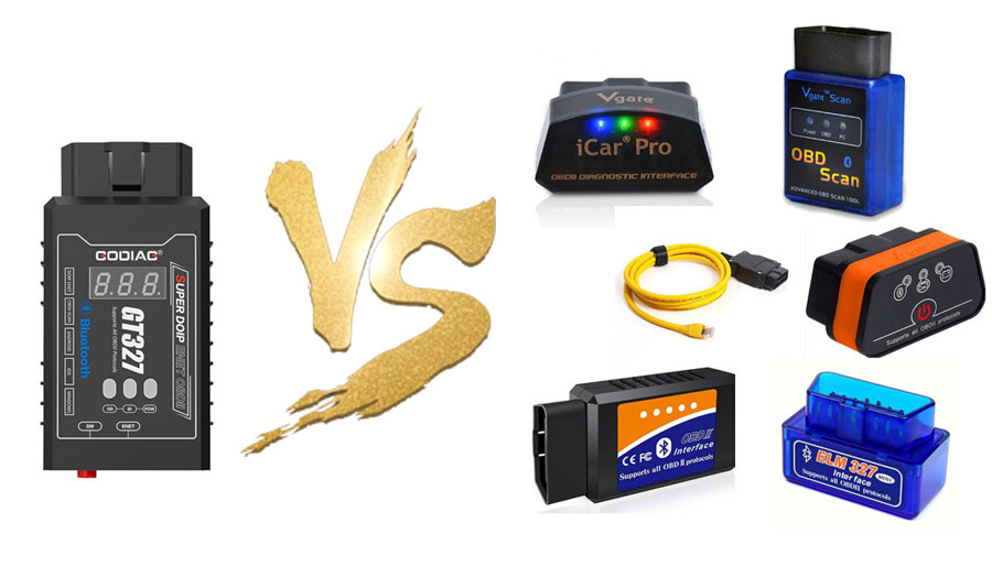 Godiag GT327 vs Standard ELM327 Bluetooth Adapter