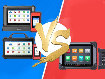 X431 PAD series vs Autel MaxiSys Elite II Pro comparison chart