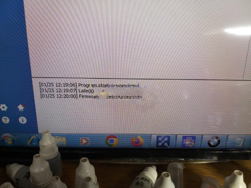Successful connection between Autel XP400 PRO and computer after troubleshooting