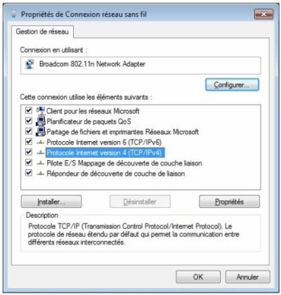 Свойства сети ELM327 WiFi