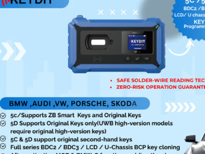 Разблокируйте программируемый ключ VAG 5C/5D с помощью Keydiy KD-X4