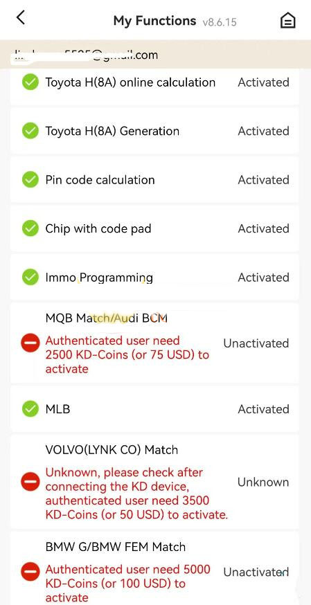 Инструмент Keydiy работает с зашифрованными ключами BMW G-серии