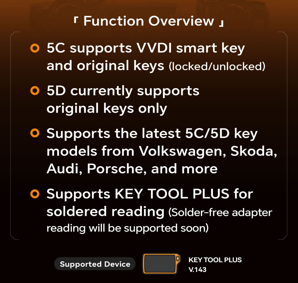 KEY TOOL PLUS 5C/5D Upgrade