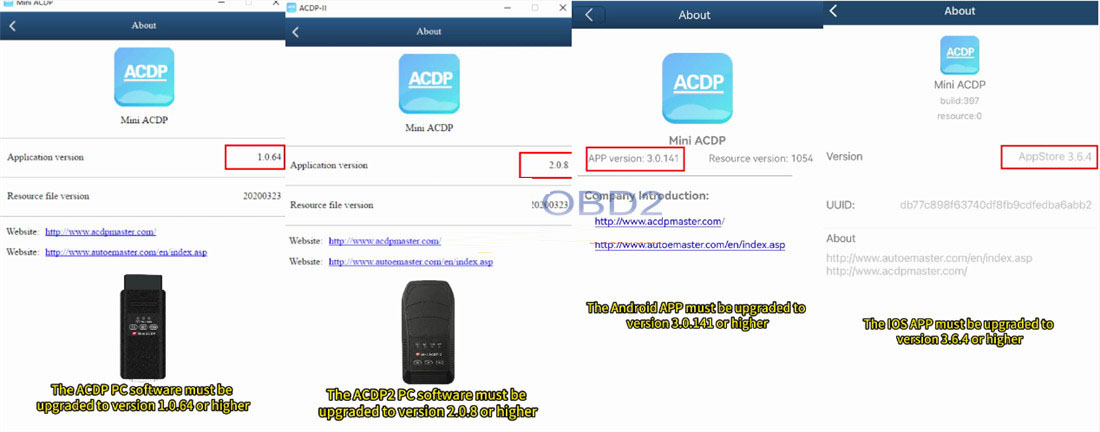 Yanhua ACDP2 setup for BMW BDC2 key cloning