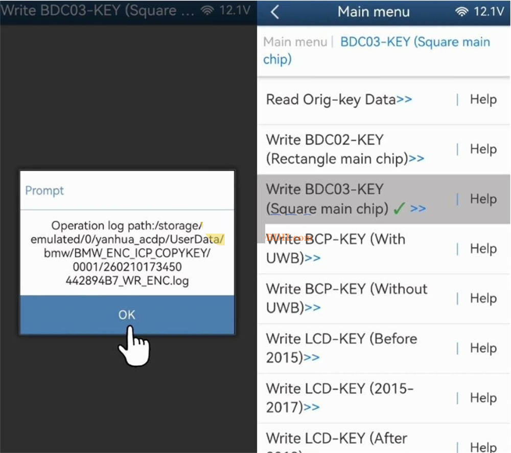yanhua-acdp2-add-bmw-bdc3-encrypted-key-10