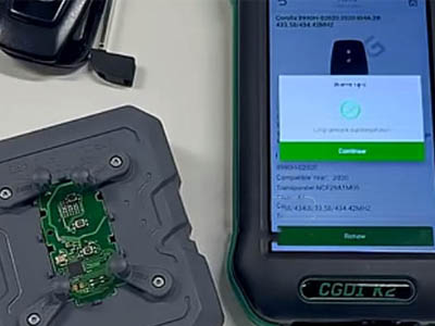 Как разблокировать смарт-ключи Toyota 4A с помощью CGDI K2 Key Tool