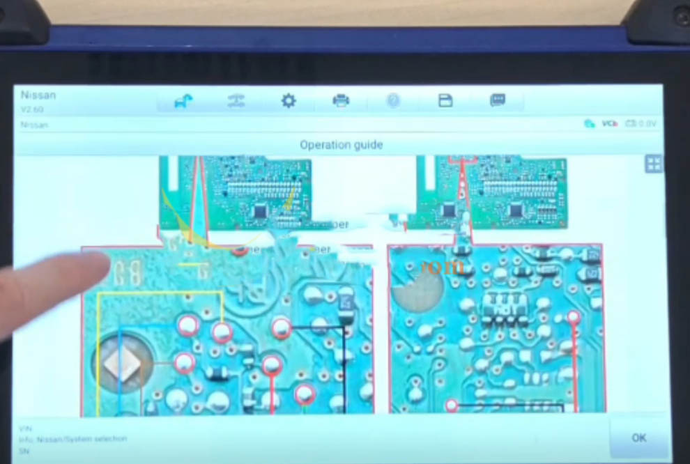 Wiring diagram APB131 to HFM module