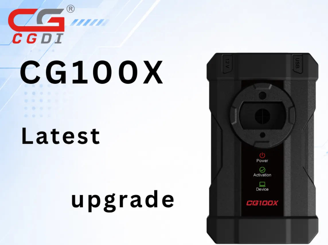 CG100X 2.1.0.0 Update
