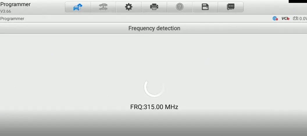Step 1 – Remote frequency 314.5/315.10 MHz