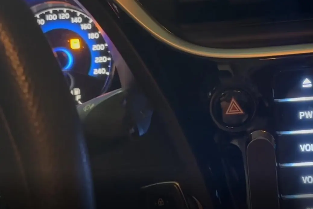 Step 3 – Place learned key near start button