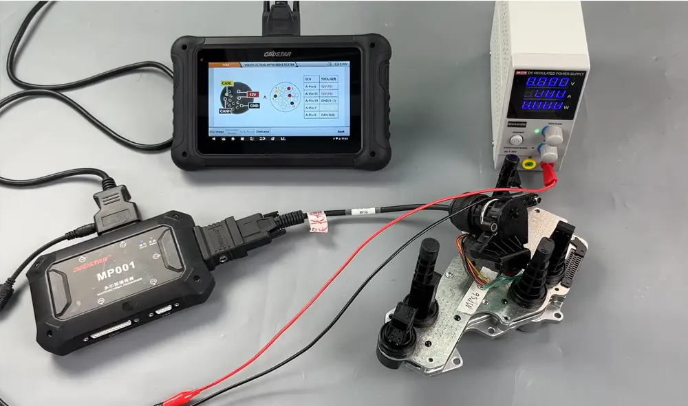 Connector pinout and wiring diagram