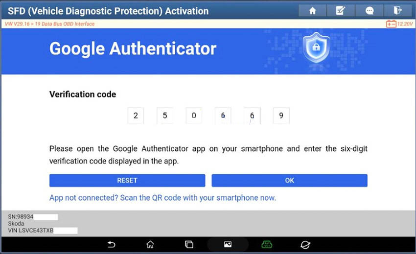 launch-x431-vag-sfd-unlocking-2fa-authentication-4