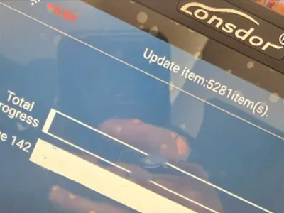 Как исправить зависание Lonsdor K518 Pro на странице обновления?