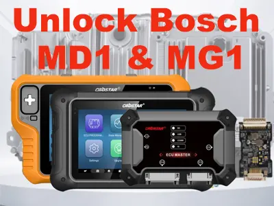 OBDSTAR Unlock Encrypted Bosch MD1 & MG1 ECUs: Complete Guide
