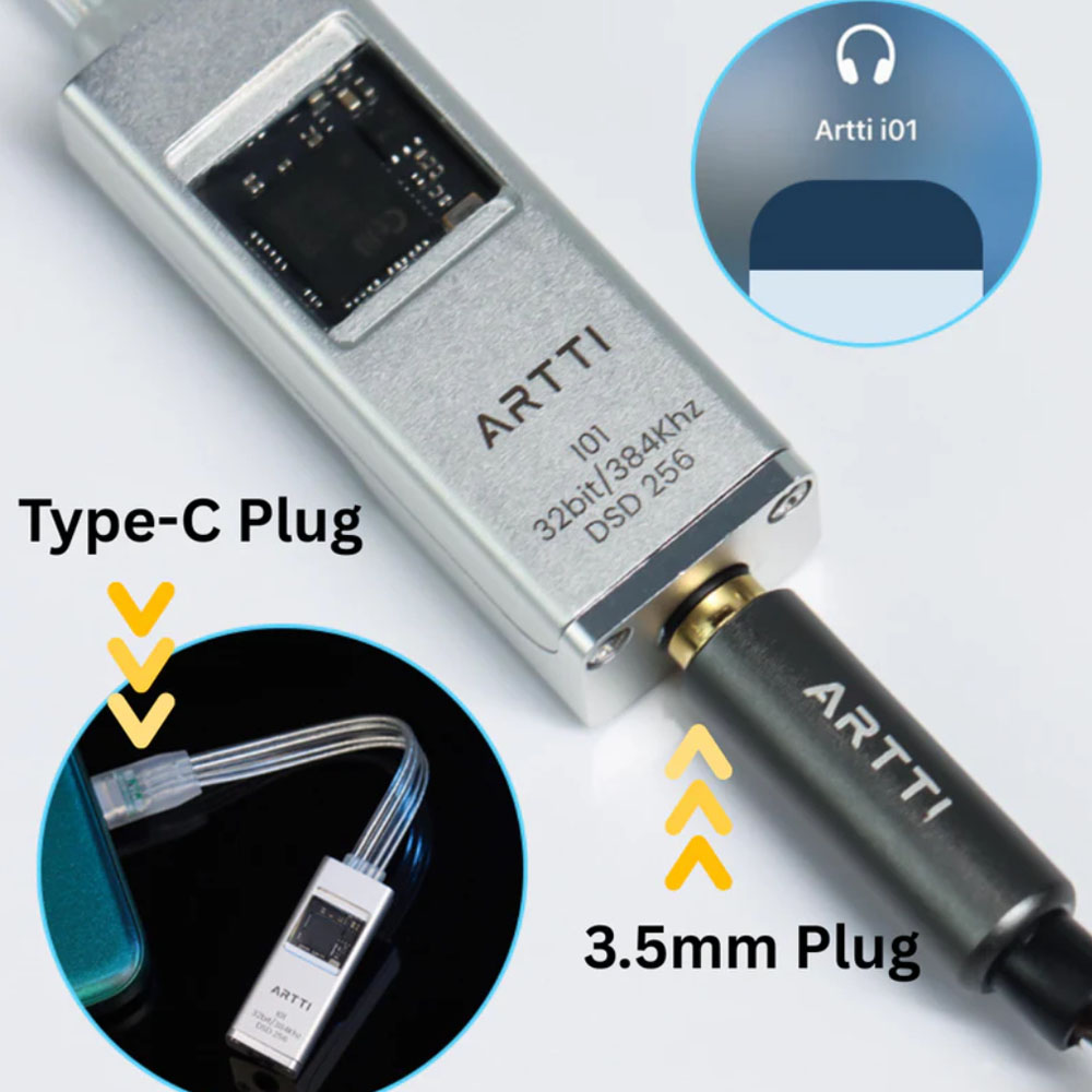ARTTI i01 Headphone Adapters