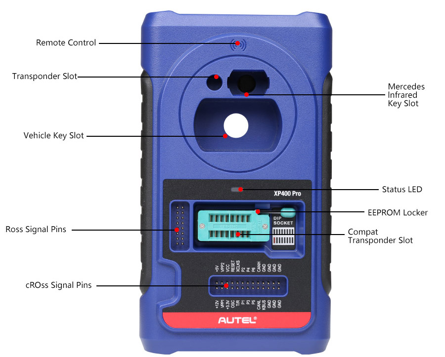 Программатор ключей и микросхем Autel XP400 PRO