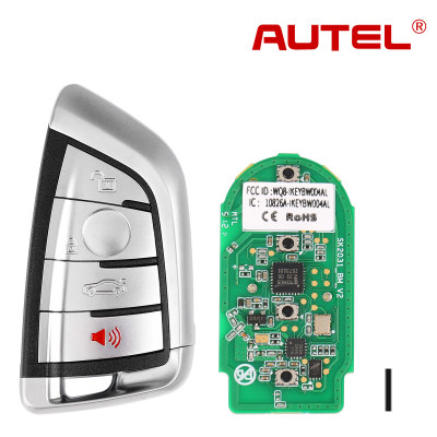 AUTEL IKEYBW004AL BMW 4 кнопки Умный универсальный ключ Совместим с BMW 5 шт./лот