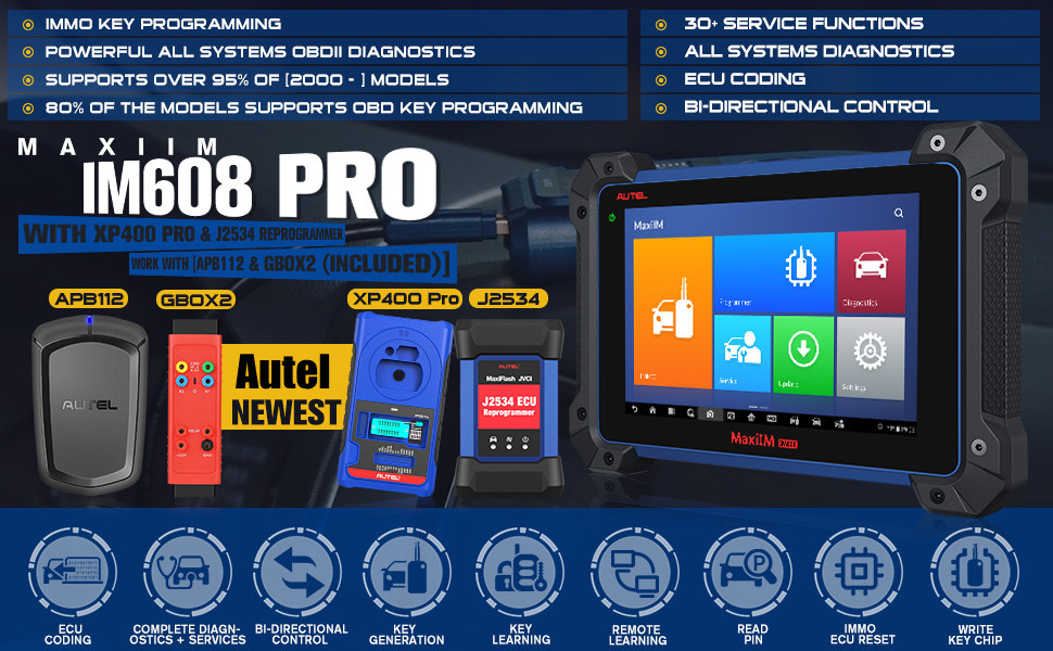 Autel MaxiIM IM608 PRO полная версия