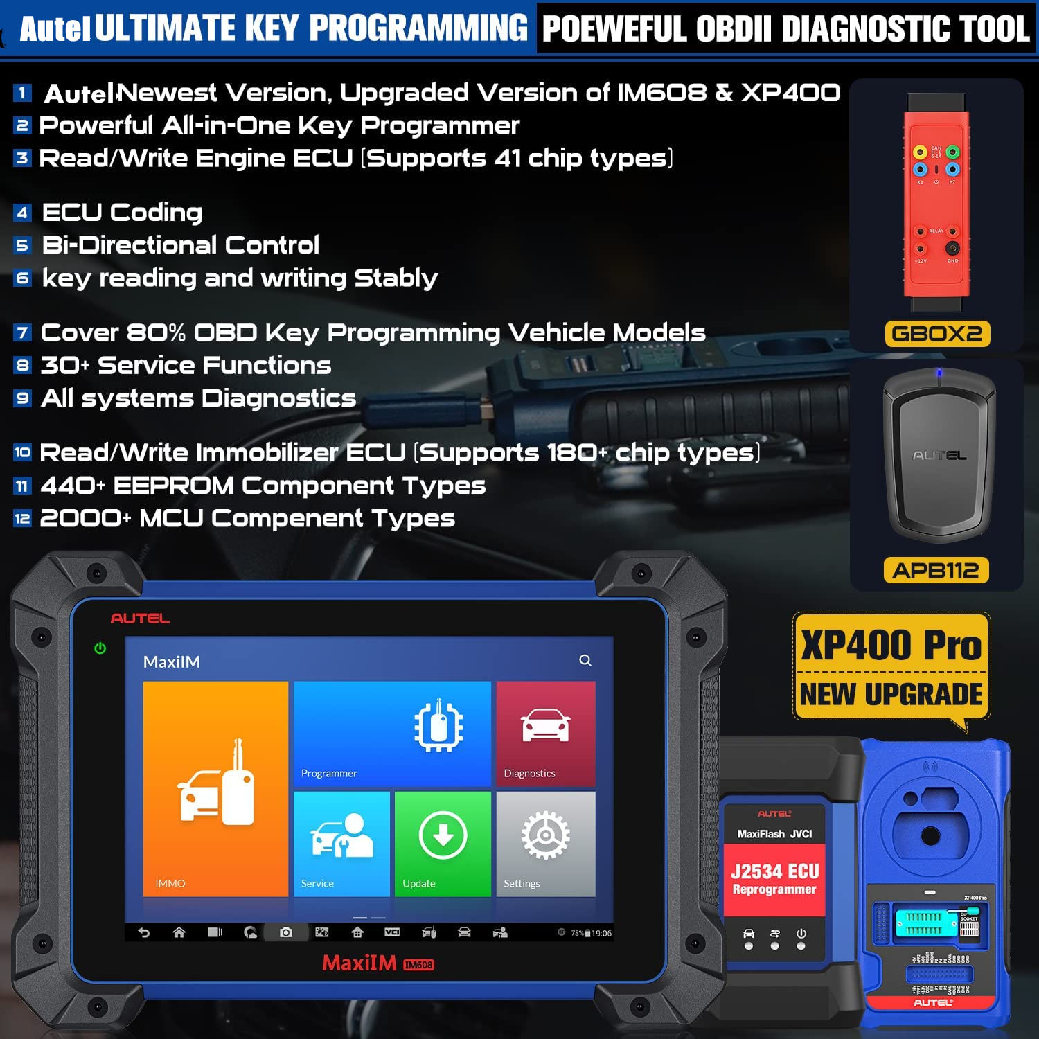 Autel MaxiIM IM608 PRO полная версия