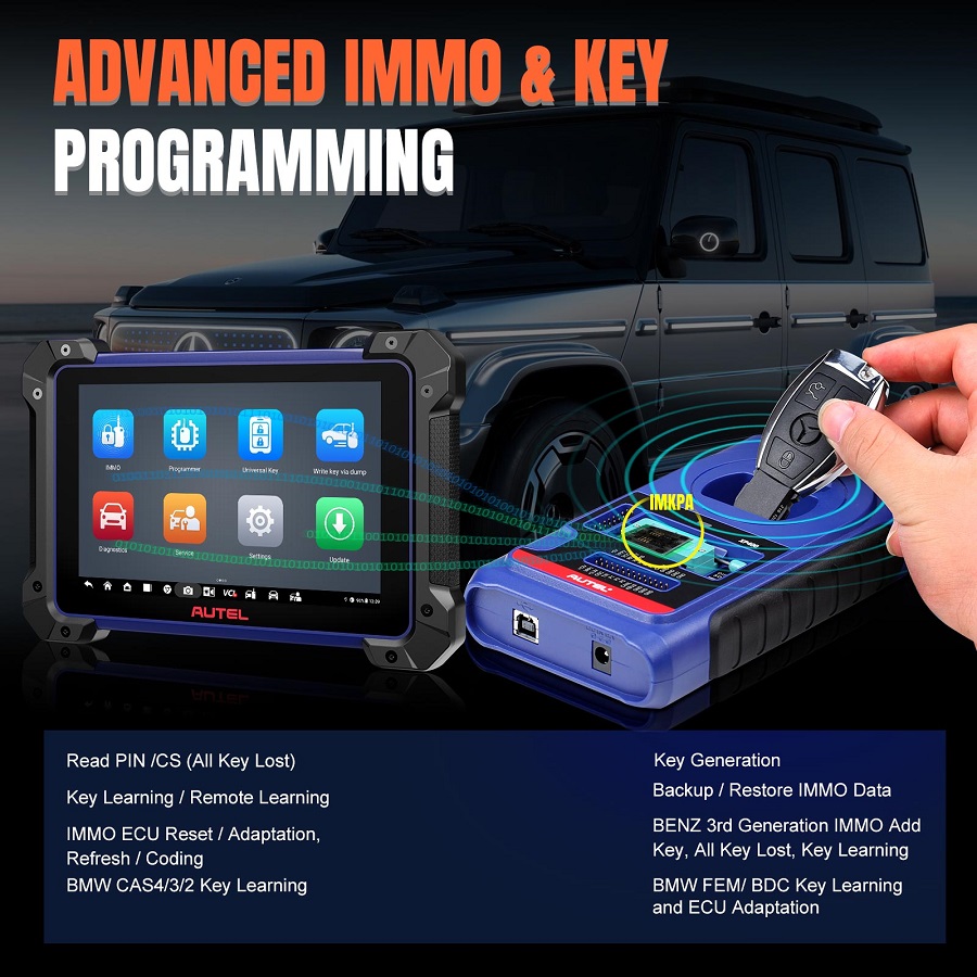 Autel MaxiIM IM608 PRO II (IM608S II/ IM608 II) Инструмент для программирования ключей