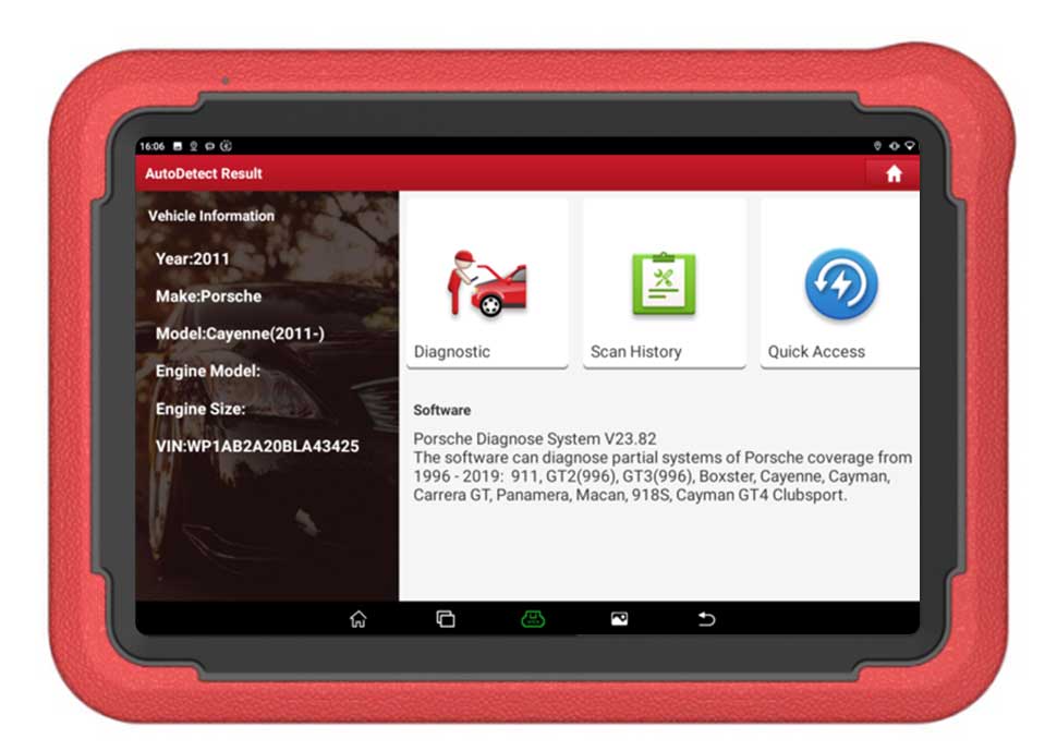 Диагностический инструмент Launch X-431 PROS V5.0 с 37 специальными функциями