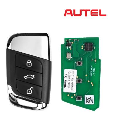 AUTEL IKEYVW003AL 3 кнопки 315/433 МГц Универсальный смарт-ключ 5 шт./лот